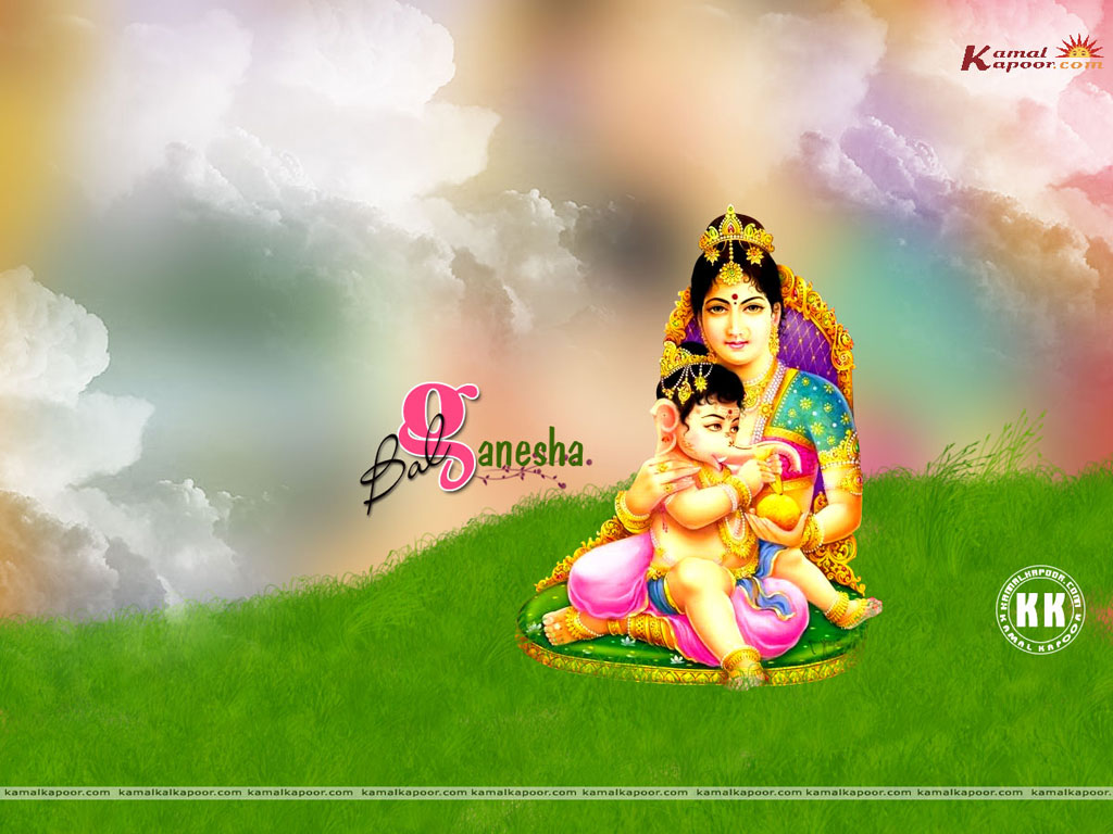 Bal Ganesha Wallpaper
